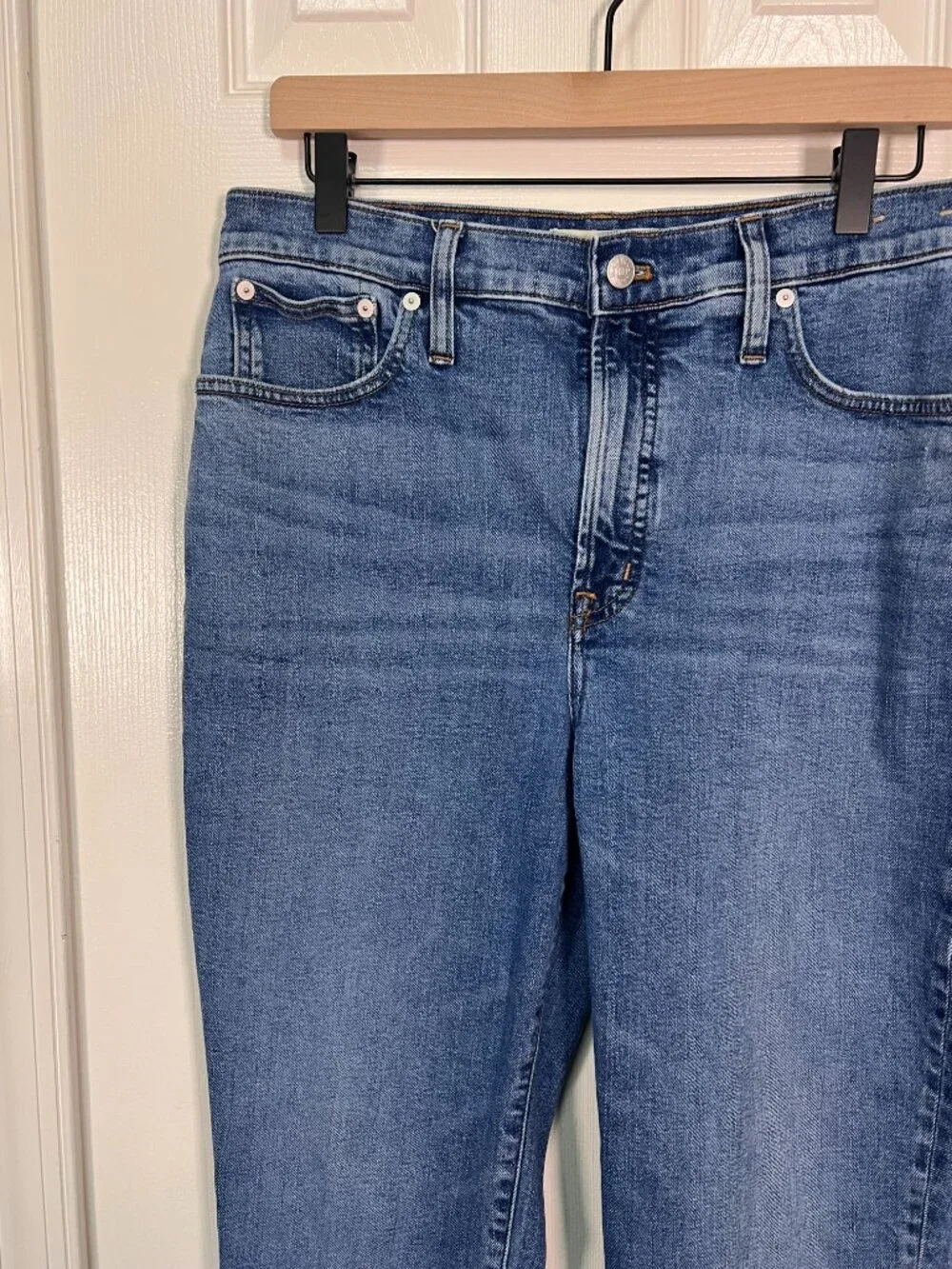 Madewell The Perfect Vintage Straight Leg Jean Med Wash Size 30